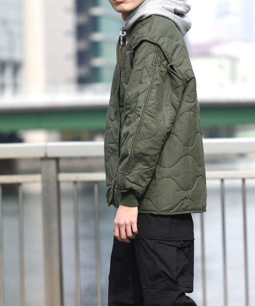 Denime（ドゥニーム）の「【DEAD STOCK】USGI LINER AIRCREW COAT / ミリタリーライナー（ミリタリージャケット・メンズ・カーキ・SMALL/MEDIUM）」の3枚目の写真