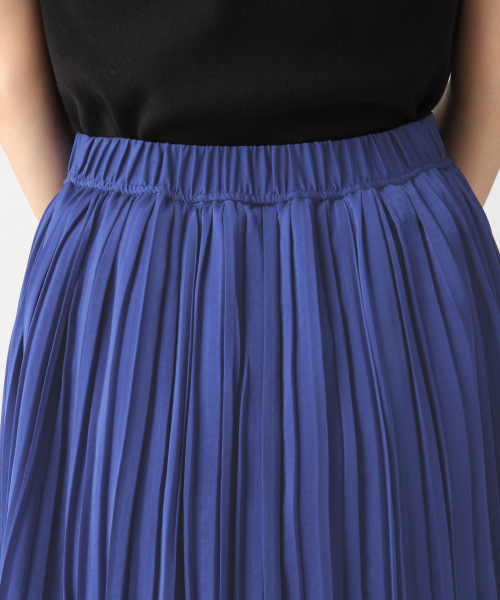 A part by（アパートバイ）の「Pランダムプリーツスカート　 831897（スカート・レディース・ベージュ/ブラウン/ブルー/グリーン・FREE）」の16枚目の写真