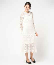CASA FLINE（カーサフライン）の「ハンドクロシェニットロング