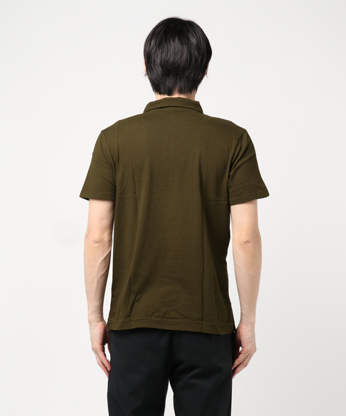 three dots(スリードッツ)の「George ジョージ / ポロシャツ(ポロシャツ・メンズ・オリーブ・SMALL/MEDIUM/LARGE)」の3枚目の写真