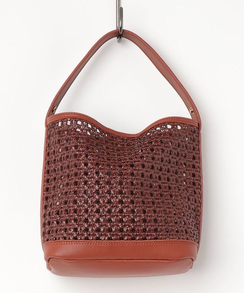 TODAYFUL（トゥデイフル）の「レザーメッシュバッグ（トートバッグ