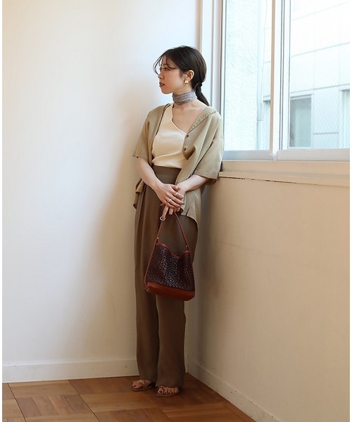 TODAYFUL（トゥデイフル）の「レザーメッシュバッグ（トートバッグ