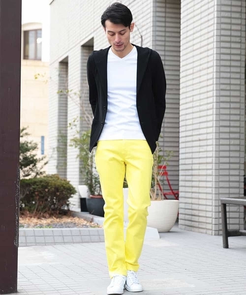 MICHEL KLEIN HOMME (ミッシェルクランオム)の「パンツ(ファクトリエコラボパンツ)(その他パンツ・メンズ・ブルー/ライトピンク/クリーム/グリーン・46/48/50)」の19枚目の写真