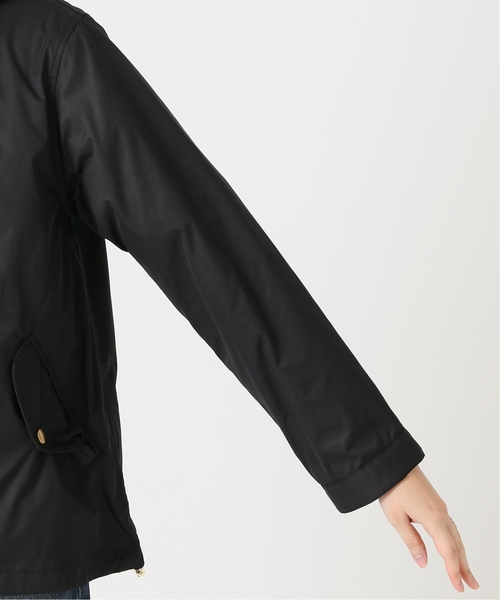 SLOBE IENA（スローブイエナ）の「エコファー付きフードミリタリーブルゾン◆（ブルゾン・レディース・ブラック/ベージュ/ネイビー・40/38/36/S36/T38）」の6枚目の写真