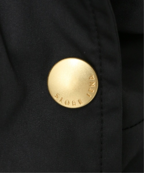 SLOBE IENA（スローブイエナ）の「エコファー付きフードミリタリーブルゾン◆（ブルゾン・レディース・ブラック/ベージュ/ネイビー・40/38/36/S36/T38）」の12枚目の写真