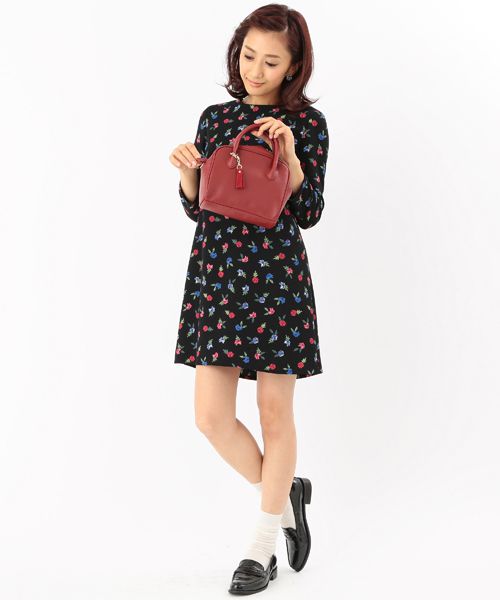 Ray BEAMS(レイビームス)の「Ray BEAMS / 2WAY ミニボストン & ショルダーバッグ(ショルダーバッグ・レディース・ワイン/ネイビー・ONE SIZE)」の19枚目の写真