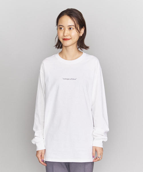 BEAUTY&YOUTH UNITED ARROWS(ビューティーアンドユースユナイテッドアローズ)の「<idilliaco>フォトプリントロングスリーブTシャツ(Tシャツ/カットソー・レディース・ホワイト/ブラック/その他1・FREE)」の19枚目の写真