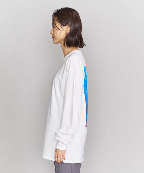 BEAUTY&YOUTH UNITED ARROWS(ビューティーアンドユースユナイテッドアローズ)の「<idilliaco>フォトプリントロングスリーブTシャツ(Tシャツ/カットソー・レディース・ホワイト/ブラック/その他1・FREE)」の20枚目の写真
