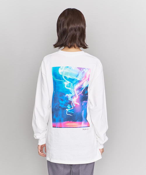 BEAUTY&YOUTH UNITED ARROWS(ビューティーアンドユースユナイテッドアローズ)の「<idilliaco>フォトプリントロングスリーブTシャツ(Tシャツ/カットソー・レディース・ホワイト/ブラック/その他1・FREE)」の21枚目の写真
