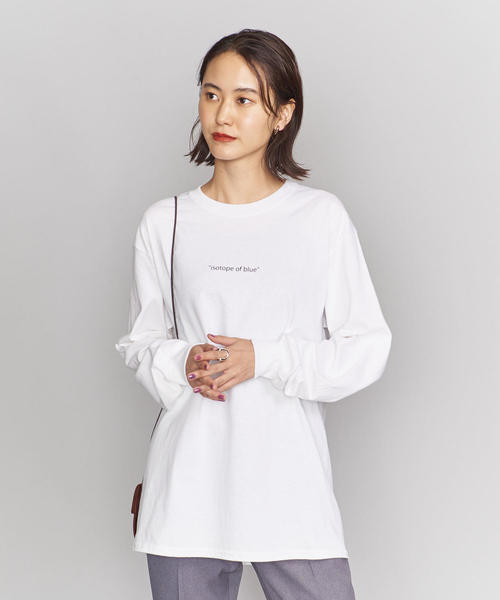 BEAUTY&YOUTH UNITED ARROWS(ビューティーアンドユースユナイテッドアローズ)の「<idilliaco>フォトプリントロングスリーブTシャツ(Tシャツ/カットソー・レディース・ホワイト/ブラック/その他1・FREE)」の16枚目の写真