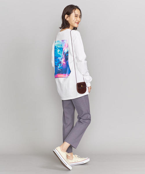 BEAUTY&YOUTH UNITED ARROWS(ビューティーアンドユースユナイテッドアローズ)の「<idilliaco>フォトプリントロングスリーブTシャツ(Tシャツ/カットソー・レディース・ホワイト/ブラック/その他1・FREE)」の17枚目の写真