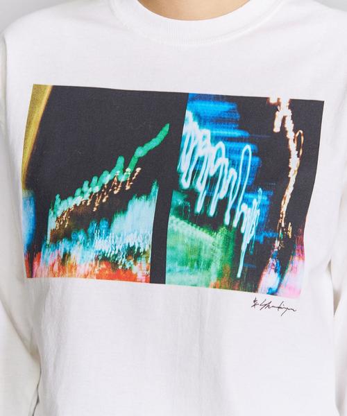BEAUTY&YOUTH UNITED ARROWS(ビューティーアンドユースユナイテッドアローズ)の「<idilliaco>フォトプリントロングスリーブTシャツ(Tシャツ/カットソー・レディース・ホワイト/ブラック/その他1・FREE)」の5枚目の写真