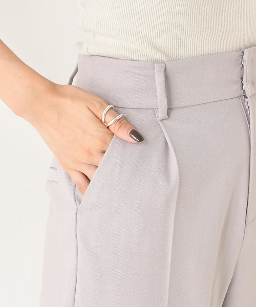 DouDou（ドゥドゥ）の「NEWテーパードパンツ（その他パンツ・レディース・ブラウン/バイオレット・38/36）」の4枚目の写真