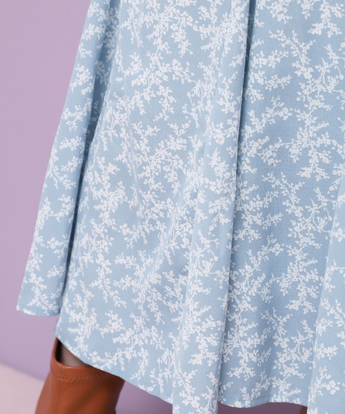 one after another NICE CLAUP（ワンアフターアナザーナイスクラップ）の「チューリップアソートスカート（スカート・レディース・アイボリー/ブルー系その他/レオパード/チェック・FREE）」の5枚目の写真