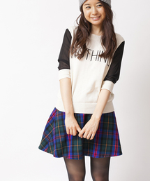 WEGO | WEGO/チェックサーキュラースカート(スカート)