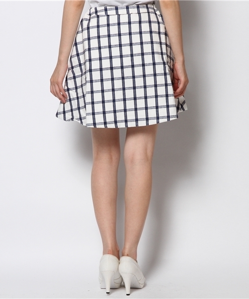 WEGO(ウィゴー)の「WEGO/チェックサーキュラースカート(スカート・レディース・ホワイト/ホワイト系その他/グリーン/ブルー/レッド/レッド系その他・FREE)」の21枚目の写真