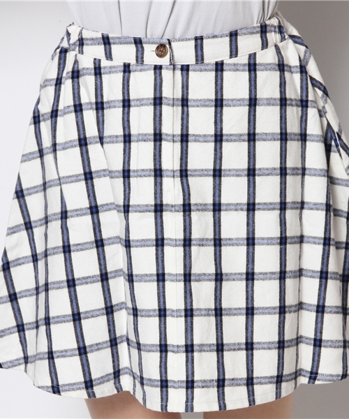 WEGO(ウィゴー)の「WEGO/チェックサーキュラースカート(スカート・レディース・ホワイト/ホワイト系その他/グリーン/ブルー/レッド/レッド系その他・FREE)」の22枚目の写真