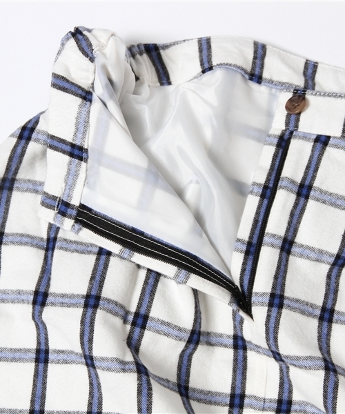 WEGO(ウィゴー)の「WEGO/チェックサーキュラースカート(スカート・レディース・ホワイト/ホワイト系その他/グリーン/ブルー/レッド/レッド系その他・FREE)」の15枚目の写真