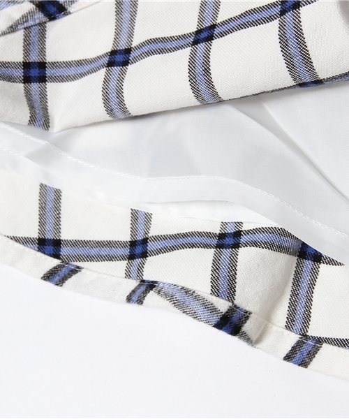 WEGO(ウィゴー)の「WEGO/チェックサーキュラースカート(スカート・レディース・ホワイト/ホワイト系その他/グリーン/ブルー/レッド/レッド系その他・FREE)」の16枚目の写真