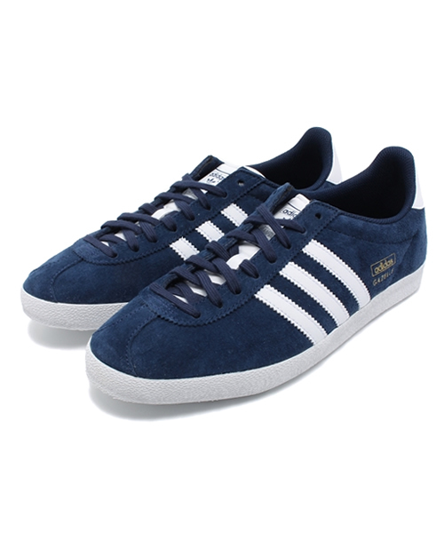 adidas Originals(アディダスオリジナルス)の「アディダス オリジナルス ガゼル adidas Originals GAZELLE OG(スニーカー・メンズ・ブルー/ブラック/レッド/ネイビー・23cm/27cm/26cm/28cm/24cm/24.5cm/27.5cm/23.5cm/26.5cm)」の1枚目の写真