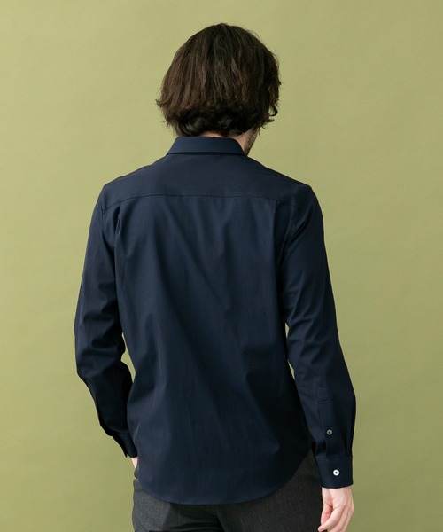 UNITED TOKYO（ユナイテッドトウキョウ）の「HI-STRETCH　SH（シャツ/ブラウス・メンズ・ネイビー/ホワイト/ブラック/ラベンダー/グリーン/ベージュ・1/2/3）」の19枚目の写真