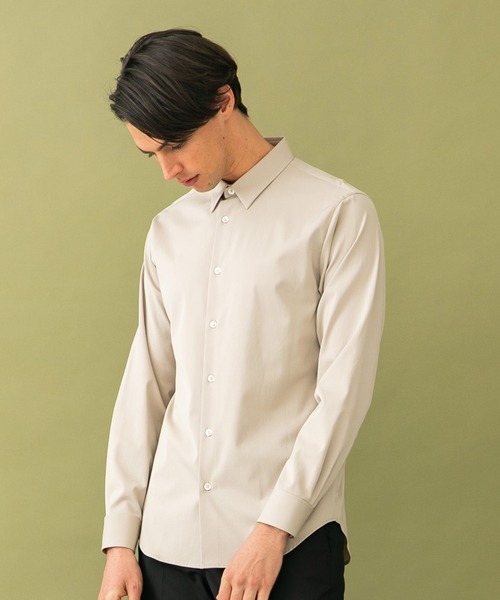 UNITED TOKYO（ユナイテッドトウキョウ）の「HI-STRETCH　SH（シャツ/ブラウス・メンズ・ネイビー/ホワイト/ブラック/ラベンダー/グリーン/ベージュ・1/2/3）」の8枚目の写真