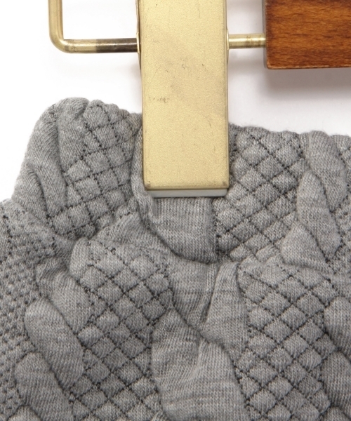 green label relaxing（グリーンレーベルリラクシング）の「【KIDS】ケーブルジャカード スカート（スカート・キッズ・グレー/オフホワイト・95/115/135/125/105）」の5枚目の写真