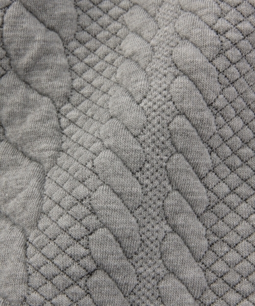 green label relaxing（グリーンレーベルリラクシング）の「【KIDS】ケーブルジャカード スカート（スカート・キッズ・グレー/オフホワイト・95/115/135/125/105）」の7枚目の写真