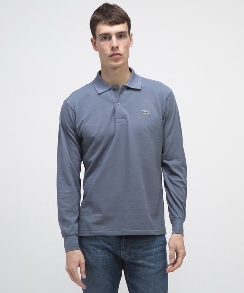 LACOSTE（ラコステ）の「オリジナルフィット 長袖 ポロシャツ（ポロシャツ・メンズ・バーガンディー/オリーブ/ミント/グレイッシュブルー/カーキ/サックスブルー/レッド/アイボリー/イエロー/ブラウン/ホワイト/ブラック/ネイビー/ローズ/インディゴブルー/霜降りグレー/ターコイズブルー/ボルドー/サファリグリーン/ダークオリーブ/ライトブルー/エメラルド/ダークブルー/グリーン/ワインレッド/ライトグレー/モスグリーン/オレンジ/コバルトブルー/ロイヤルブルー/ダークグレー/スカイブルー/バイオレット/ライトインディゴブルー/オレンジ系その他/クリアイエロー/ダークインディゴブルー/ワイン/ベージュ/マルーン/ブルー/ダークグリーン/ベージュ系その他/キャメル/アクア/ブルーグリーン/パープル/クリアブルー/アーミー/オリーブドラブ/ブルー系その他/マスタード/ブラウン系その他/カリビアンブルー/ベージュ系その他2/ブルー系その他2/ブルー系その他3/ダークネイビー・4/2/5/3/7/6）」の7枚目の写真