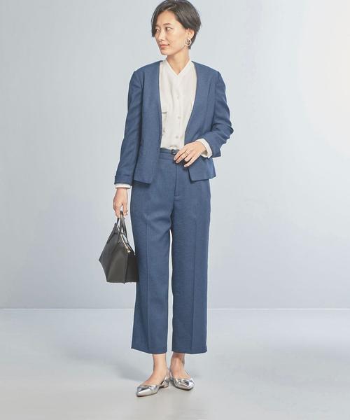 グリーンレーベルWORK TRIP OUTFITS スーツ　クリーニング済　春夏 2025年最新】WORK TRIP OUTFITS GREEN LABEL RELAXING スーツの