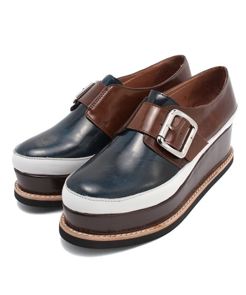 ROSE BUD（ローズバッド）の「【sweet 掲載】(JEFFREY CAMPBELL FOR ROSE BUD)YYH:JC-103-21NS BELETED PLATFORM SHOES（その他シューズ・レディース・ブラック×ホワイト/ブラウン系その他・36/39/38/37）」の11枚目の写真