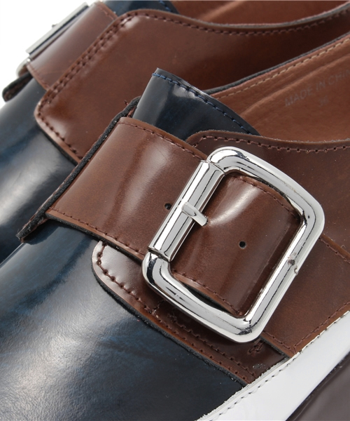 ROSE BUD（ローズバッド）の「【sweet 掲載】(JEFFREY CAMPBELL FOR ROSE BUD)YYH:JC-103-21NS BELETED PLATFORM SHOES（その他シューズ・レディース・ブラック×ホワイト/ブラウン系その他・36/39/38/37）」の5枚目の写真