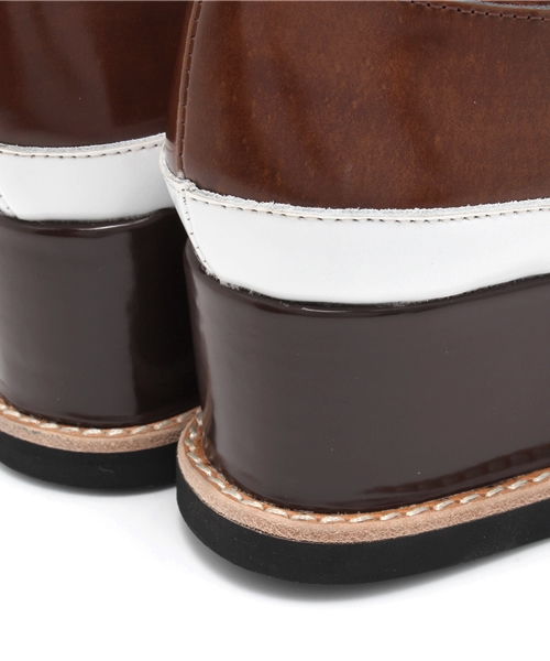 ROSE BUD（ローズバッド）の「【sweet 掲載】(JEFFREY CAMPBELL FOR ROSE BUD)YYH:JC-103-21NS BELETED PLATFORM SHOES（その他シューズ・レディース・ブラック×ホワイト/ブラウン系その他・36/39/38/37）」の4枚目の写真