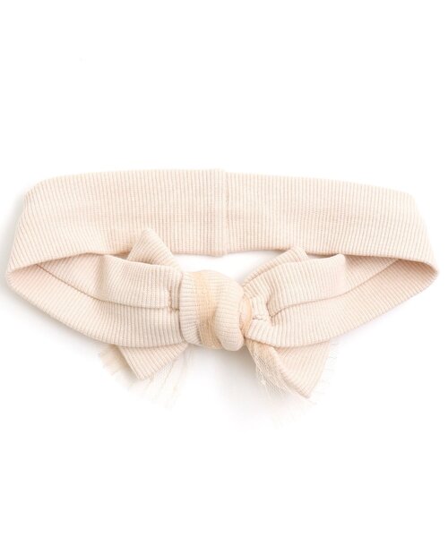 apres les cours（アプレレクール）の「■ベビーヘアバンド（ヘアバンド・キッズ・ネイビー/グレー/ピンク/アイボリー・46）」の8枚目の写真