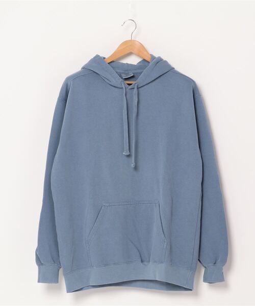 ⭐*！様 FOTUS フェトウス　ブルー　フーディー　パーカー FUBU フブ トップス スウェット 裏毛 フルジップ パーカー