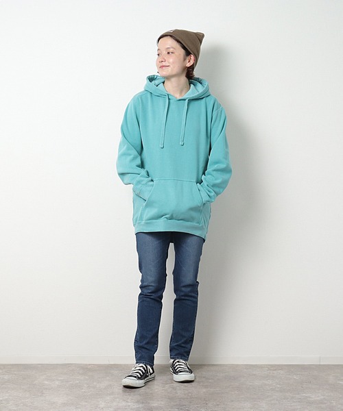 comfort colors(コンフォートカラーズ)の「【 COMFORT COLORS / コンフォート カラーズ 】 フード付きスウェット パーカー フーディー(パーカー・メンズ・レッド/ライトグリーン/ブラック/ブルー/ホワイト・MEDIUM/SMALL/X-LARGE/LARGE)」の17枚目の写真