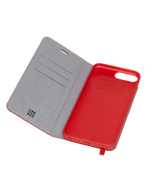 MOLESKINE(モレスキン)の「モレスキン iPhoneケース 6+/6s+/7+/8+ クラシックブックタイプ ソフトタッチケース リーディング(スマホケース/カバー・メンズ・ブラック/レッド系その他・ONE SIZE)」の9枚目の写真