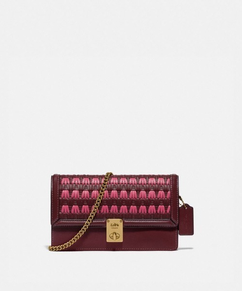 COACH(コーチ)の「【コーチ】ハットン クラッチ ウィズ ウィービング(クラッチバッグ・レディース・レッド系その他・フリ-)」の7枚目の写真