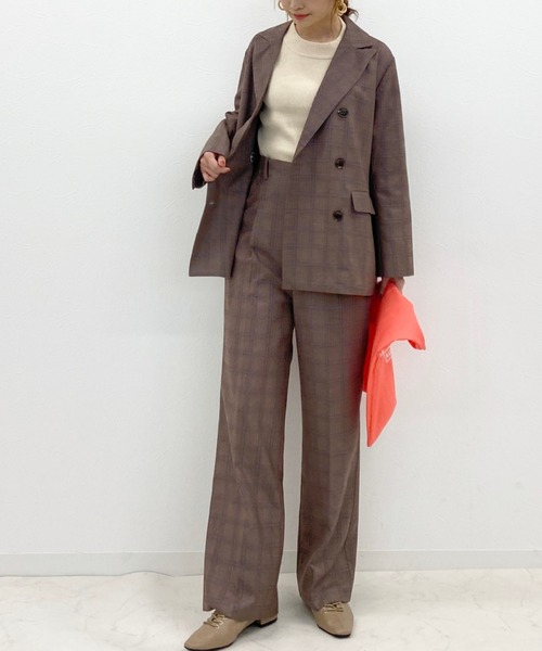 archives（アルシーヴ）の「袖ボリュームニットプルオーバー（ニット/セーター・レディース・ピンク系その他/アイボリー/オフホワイト/ブラック/ブラウン/ブルー/グリーン系その他・MEDIUM）」の15枚目の写真