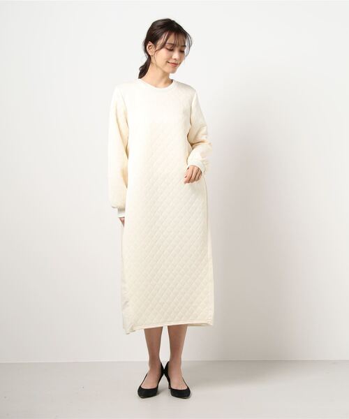 ヘンリックキルティングワンピースジレ Myu ワンピース キルティング ペプラム フリル ジレ : ZOZOTOWN