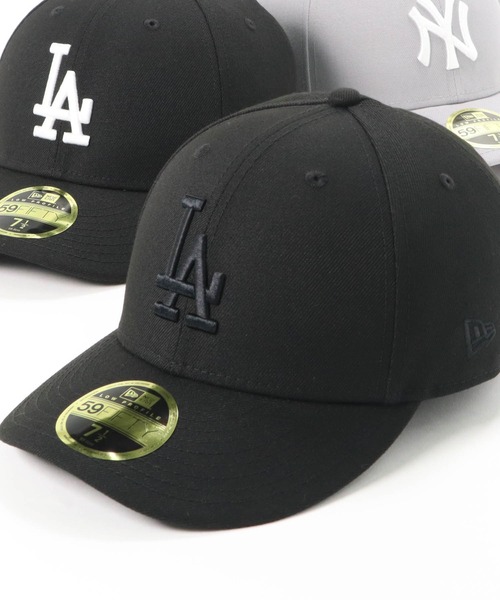 NEW ERA(ニューエラ)の「ニューエラ キャップ 59FIFTY LP ロープロファイル(キャップ・メンズ・ブラック/ブラック系その他/ブラック系その他2/ブラック系その他3/ブラック系その他4/ブラック系その他5/インディゴブルー/グレー/ブラック×ゴールド/ブラック×ピンク/レッド/ウィート・7 5/8/7 1/2/7 3/8/7 1/4/7 1/8/7 3/4/8/7/7 7/8)」の6枚目の写真