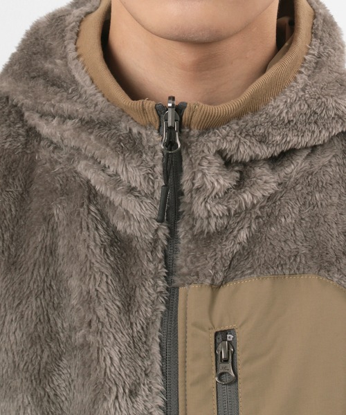 gym master（ジムマスター）の「【gym master/ジムマスター】リバーシブル ボアフリース×タスロンフードジャケット/リバーシブルブルゾン（ブルゾン・メンズ・サンドベージュ/その他1/キナリ/ブラック/ネイビー・XL/L/S/M）」の21枚目の写真