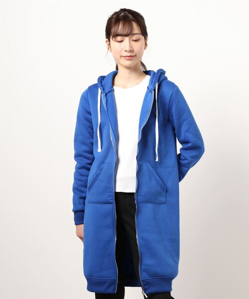 正規品 ZUMBA ジップフード付きロングパーカーL パーカー（ズンバ）の