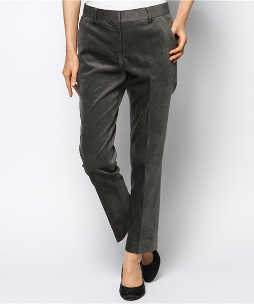 SHIPS for women（シップスフォーウィメン）の「★★【CLASSY.12月号掲載】コーデュロイトラウザーズ（その他パンツ・レディース・オフホワイト/ダークグレー/ブラック/ネイビー・38/40/36）」の4枚目の写真