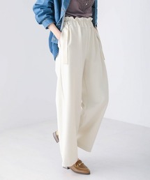 Bou Jeloud | サイドベルトセミワイドパンツ(その他パンツ)
