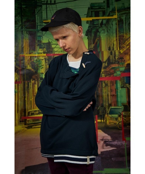 AlexanderLeeChang（アレキサンダーリーチャン）の「AlexanderLeeChang/アレキサンダーリーチャン TACOCAT CAP（キャップ・メンズ・ブラック/オリーブ/オレンジ・ONE SIZE）」の8枚目の写真