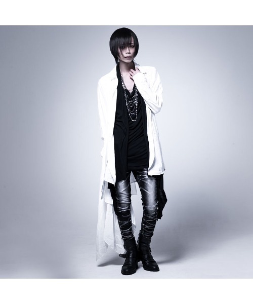 CIVARIZE(シヴァーライズ)の「『CIVARIZE』フェイクレイヤードアシメデザインシャツ(シャツ/ブラウス・メンズ・ブラック/ホワイト・L/M)」の12枚目の写真