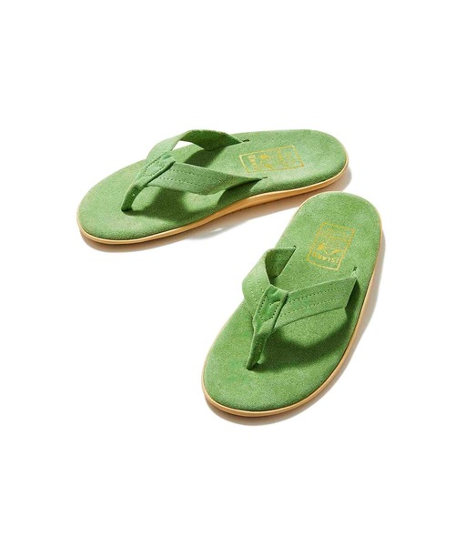 ISLAND SLIPPER（アイランドスリッパ）の「ISLAND SLIPPER / PT203 SUEDE KELLY/レザーサンダル（サンダル・メンズ・ライトグリーン・11/4/8/10/9/5/7）」の2枚目の写真