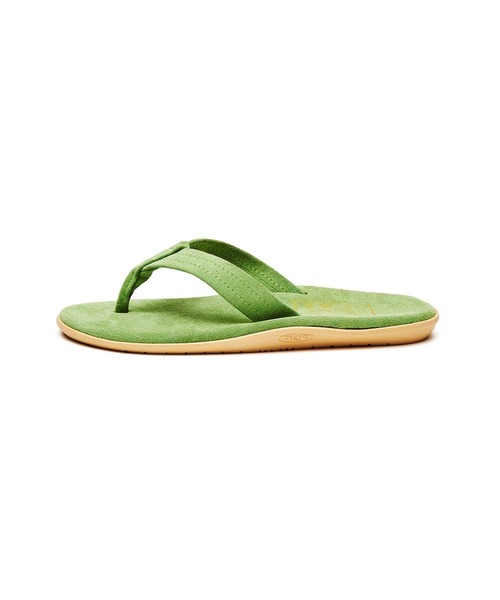 ISLAND SLIPPER（アイランドスリッパ）の「ISLAND SLIPPER / PT203 SUEDE KELLY/レザーサンダル（サンダル・メンズ・ライトグリーン・11/4/8/10/9/5/7）」の3枚目の写真