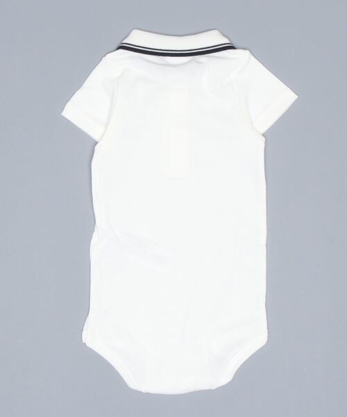 PETIT BATEAU（プチバトー）の「衿付き半袖ボディ（その他アンダーウェア/インナー・キッズ・オフホワイト・18MONTH/12MONTH/24MONTH/6MONTH）」の2枚目の写真